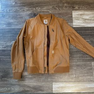 Carhartt Duck Bomber Spring Jacket Women’s Size Small